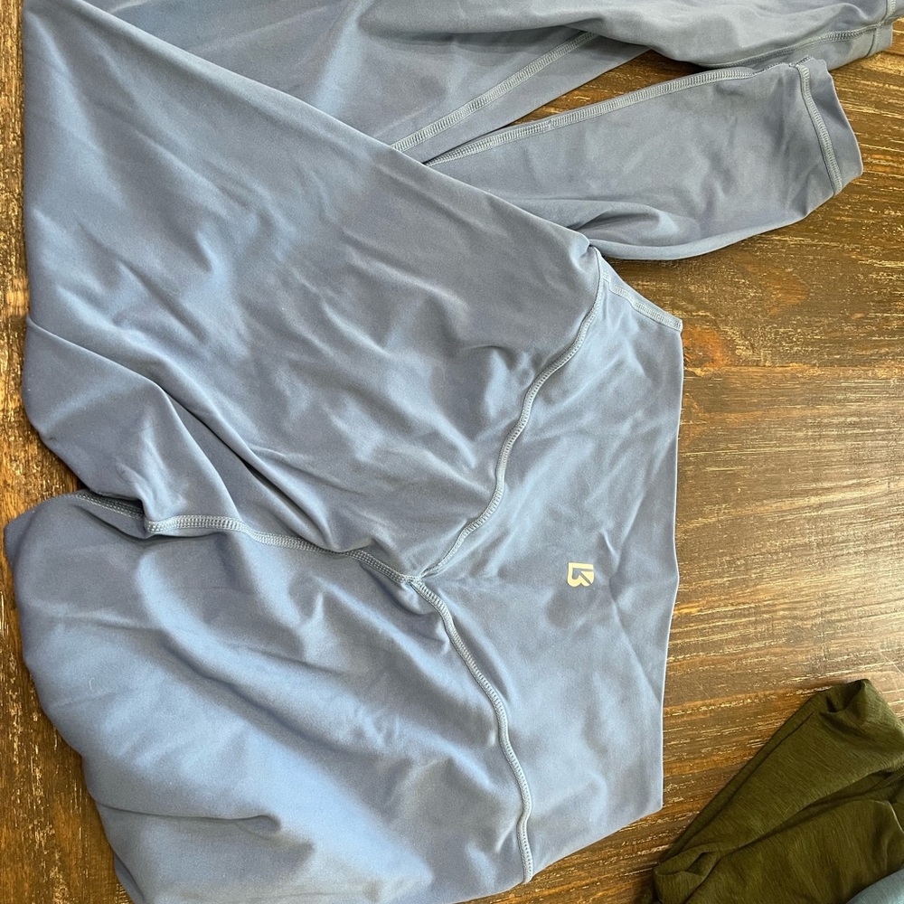 Blue BuffBunny leggings